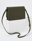 Whistle Accessories Bobbi Flap Crossbody Bag, Olive product photo View 02 S