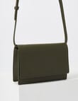 Whistle Accessories Bobbi Flap Crossbody Bag, Olive product photo View 05 S