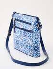Boston + Bailey Sorrento Gianna Crossbody Bag, Blue & White product photo View 03 S