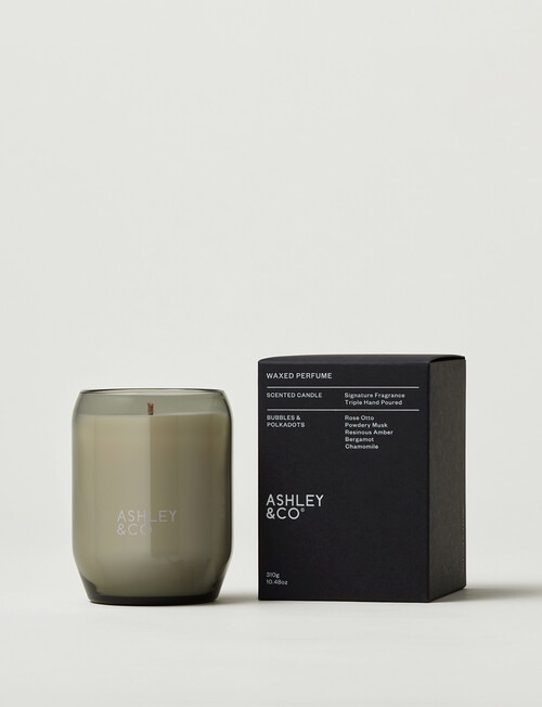 Ashley & Co Waxed Perfume Candle, Bubbles & Polkadots, 310g product photo View 02 L