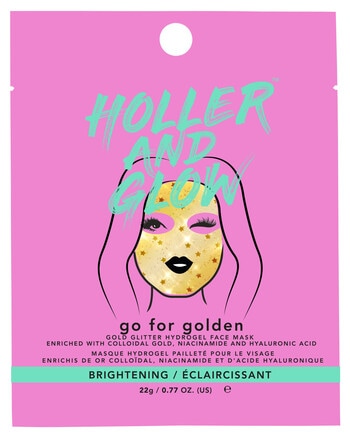 Holler and Glow Go For Golden Face Mask product photo
