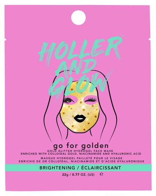 Holler and Glow Go For Golden Face Mask product photo