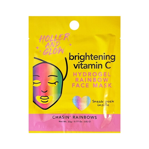 Holler and Glow Chasin' Rainbows Face Mask product photo