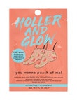 Holler and Glow You Wanna Peach Of Me Foot Mask product photo
