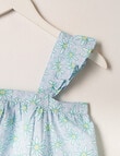 Sleep Squad Floral Woven Cami PJ Set, Sky, 8-16 product photo View 04 S