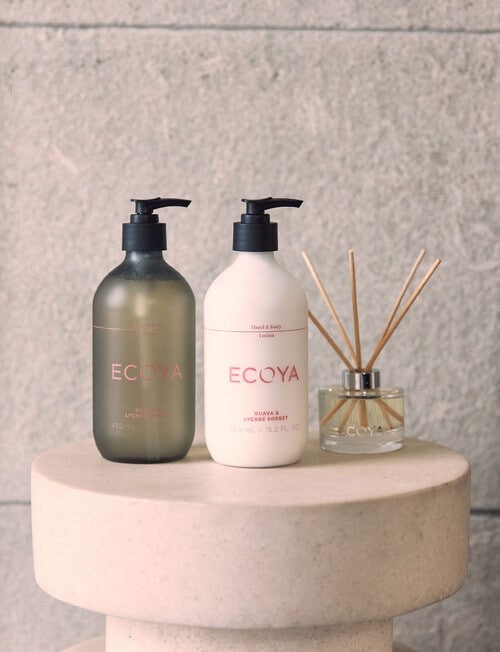Ecoya Guava & Lychee Sorbet Essentials Gift Set product photo View 03 L