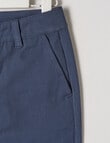 Mac & Ellie Woven Chino Pant, Navy product photo View 03 S