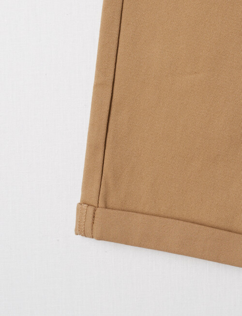 Mac & Ellie Woven Chino Pant, Tan product photo View 03 L