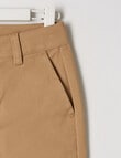 Mac & Ellie Woven Chino Pant, Tan product photo View 02 S