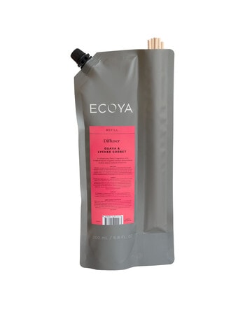 Ecoya Guava & Lychee Sorbet Diffuser Refill, 200ml product photo