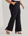 Studio Curve Collection Classic 2-Way Stretch Pant, Black product photo