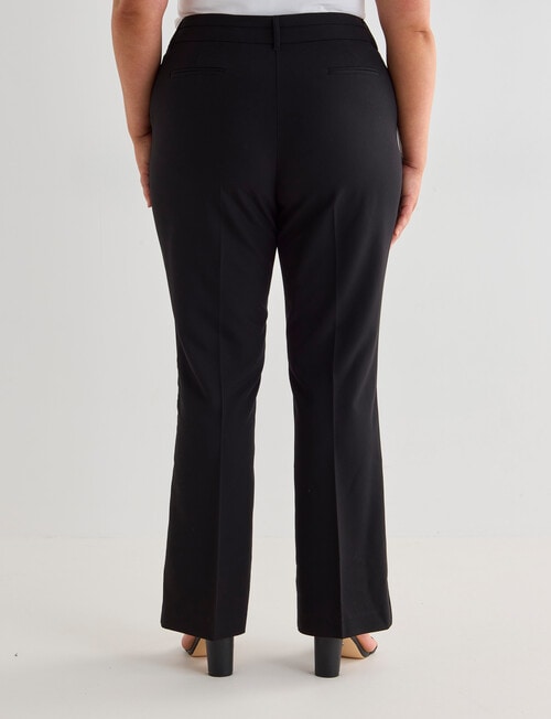 Studio Curve Collection Classic 2-Way Stretch Pant, Black product photo View 02 L