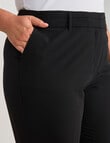 Studio Curve Collection Classic 2-Way Stretch Pant, Black product photo View 04 S