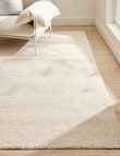 M&Co Moeraki Rug, White product photo