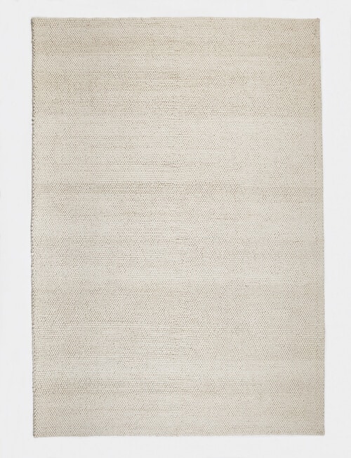 M&Co Moeraki Rug, White product photo View 03 L