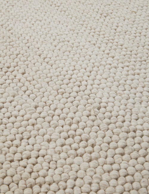 M&Co Moeraki Rug, White product photo View 04 L