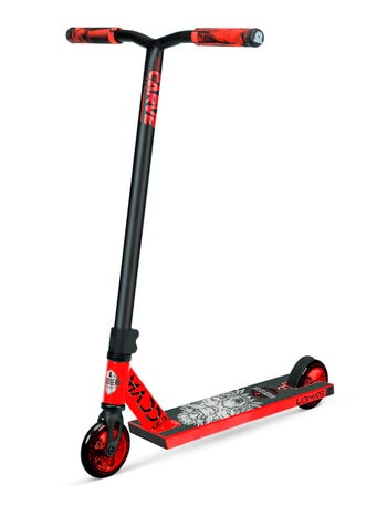 MADD Carve Ultimate Mystic Wolf Scooter, Black & Red product photo