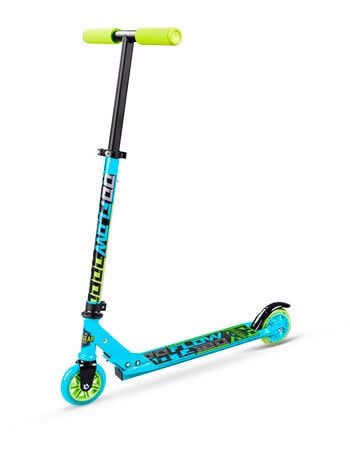 MADD Flow 100 Scooter, Blue & Green product photo