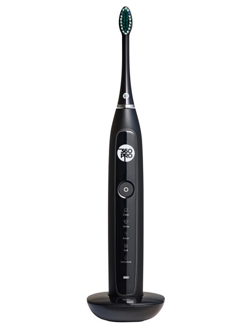 360PRO Evo Sonic Electric Toothbrush, Black, 360PROST073B product photo View 04 L