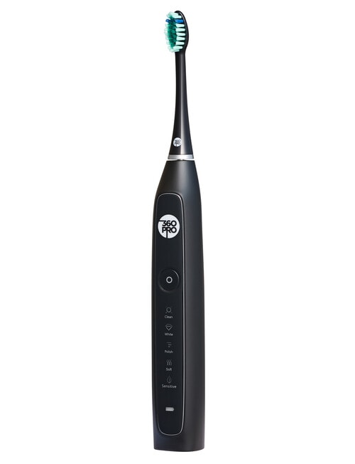 360PRO Evo Sonic Electric Toothbrush, Black, 360PROST073B product photo View 06 L