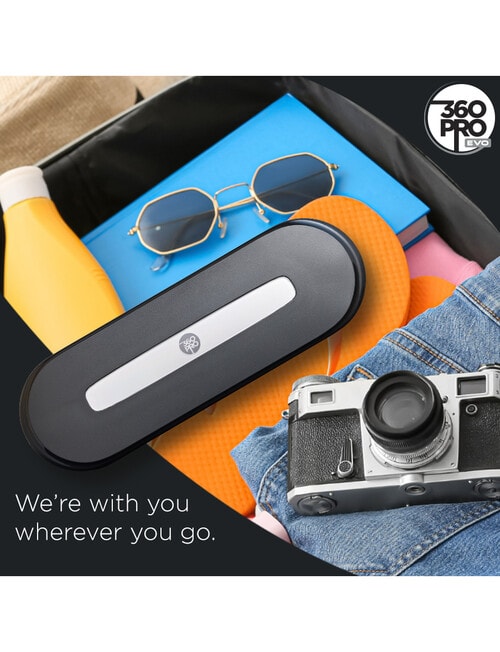 360PRO Evo Sonic Electric Toothbrush, Black, 360PROST073B product photo View 12 L