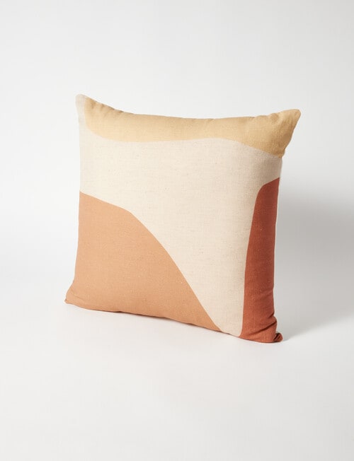 M&Co Arroyo Cushion, Toffee product photo