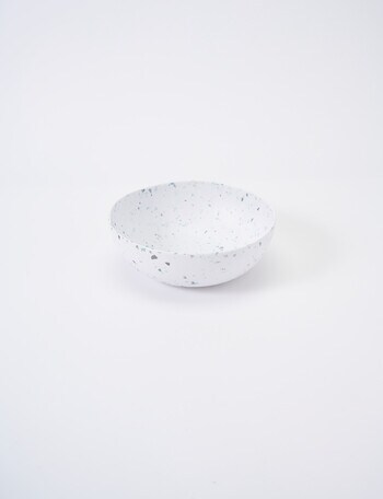 Terrace Journey Coupe Bowl, 17cm, White & Green product photo