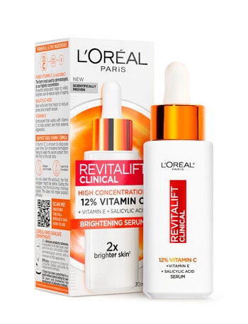 L'Oreal Paris Revitalift Clinical 12% Pure Vitamin C Serum, 30ml product photo