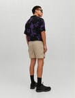 Jack & Jones Resort Shirt, Black & Purple product photo View 03 S