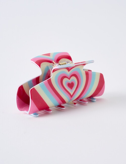 Mac & Ellie Rainbow Claw Hair Clip, Hypnotic Pink product photo