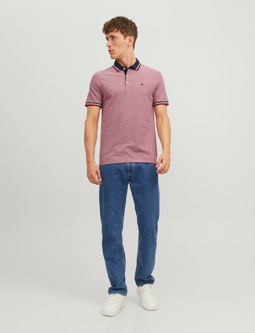 Jack & Jones Paulos Polo Slim Fit, Rio Red product photo View 02 L