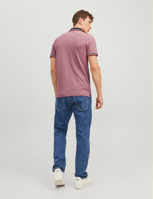 Jack & Jones Paulos Polo Slim Fit, Rio Red product photo View 03 L