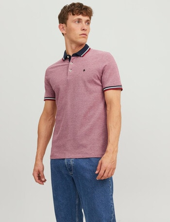 Jack & Jones Noos Slim Fit Polo, Rio Red product photo