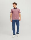 Jack & Jones Noos Slim Fit Polo, Rio Red product photo View 02 S