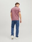 Jack & Jones Noos Slim Fit Polo, Rio Red product photo View 03 S