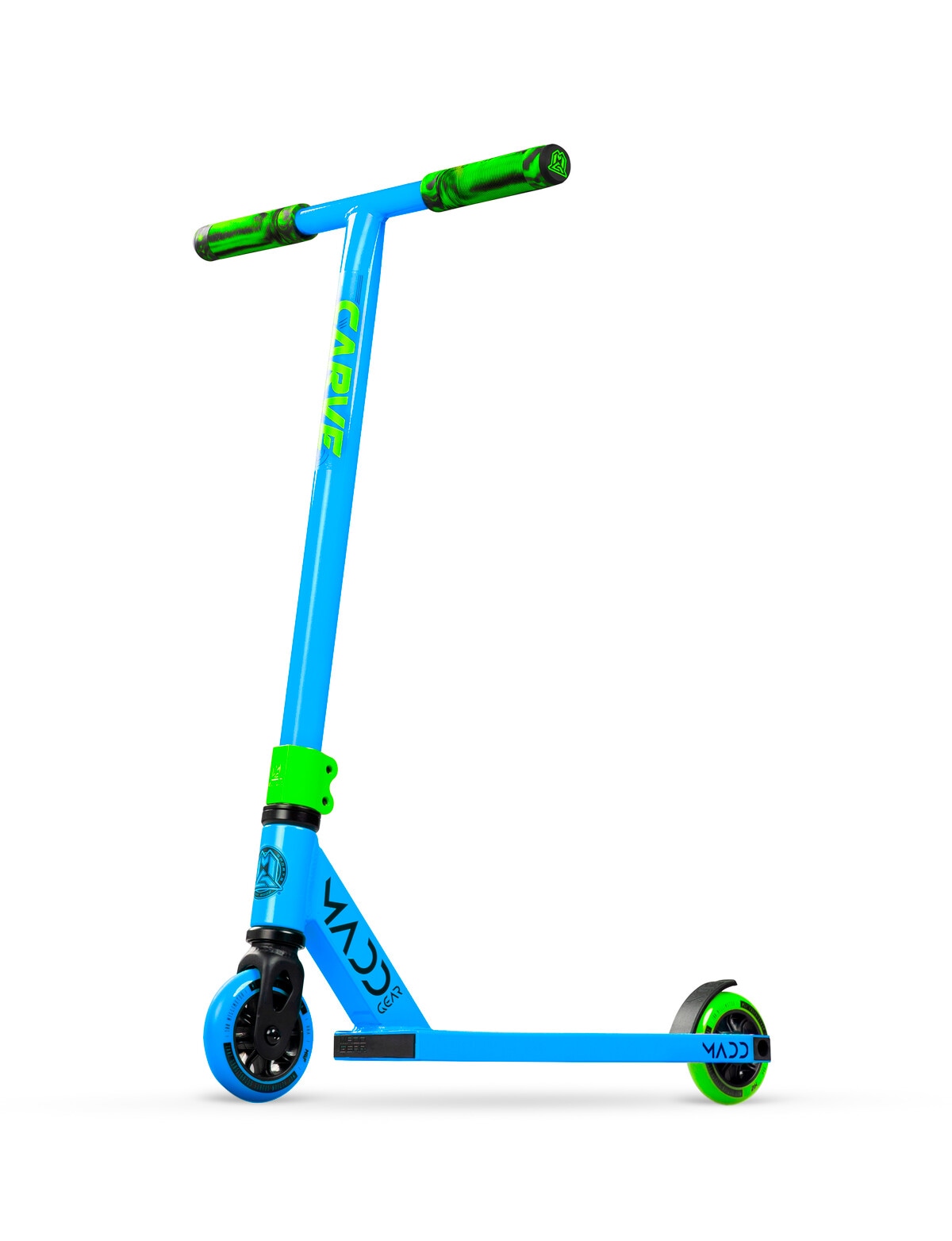 MADD Carve FlowX Scooter, Blue & Green Scooters & Outdoor Toys