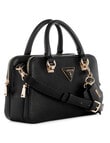 Guess Brynlee Small Status Satchel Bag, Black product photo View 03 S