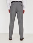 Chisel Tailored Puppytooth Flat Front Pant, Light Grey product photo View 02 S