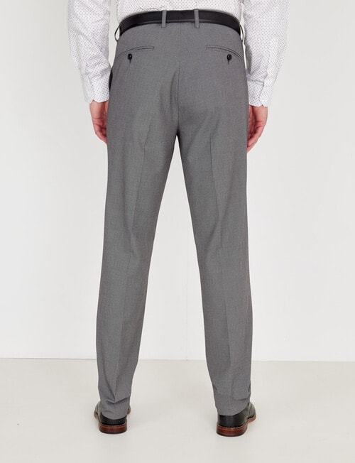 Chisel Tailored Puppytooth Flat Front Pant, Light Grey product photo View 02 L