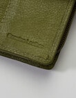 Carte Leather Tab & Dome Wallet, Fern product photo View 07 S