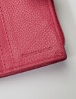 Carte Leather Tab & Dome Wallet, Fuchsia product photo View 07 S