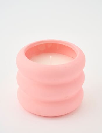 Terrace Journey Citronella Candle, 12cm, Pink product photo