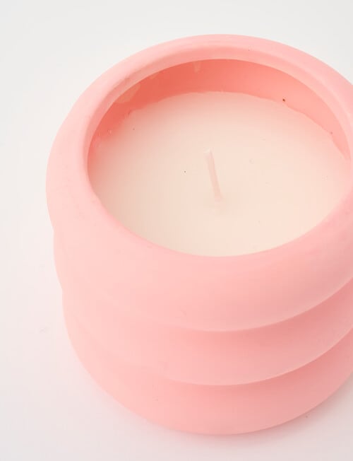 Terrace Journey Citronella Candle, 12cm, Pink product photo View 03 L