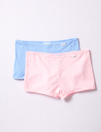 Jockey Cotton Shortie, 2-Pack, Freedom & Pink, 3-16 product photo