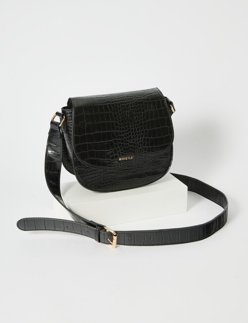 Whistle Accessories Roma Crossbody, Black product photo