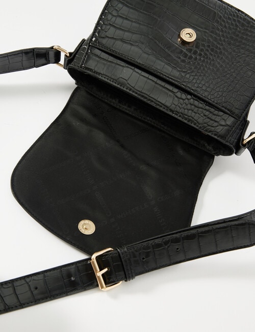 Whistle Accessories Roma Crossbody, Black product photo View 05 L