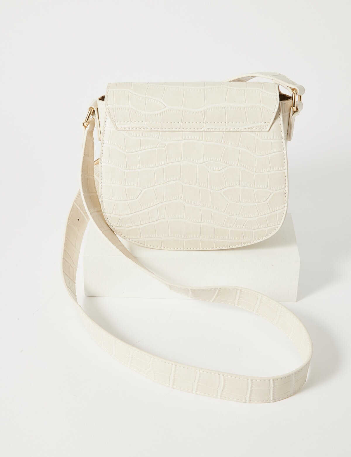 Whistle Roma Crossbody, Bone Handbags