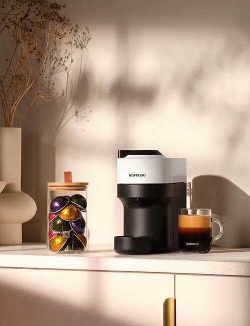 Nespresso Vertuo Pop Coffee Machine Bundle, White, BNV150WHT product photo View 07 L