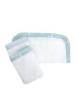 Bubba Blue Nordic Wash Cloth, 3-Pack, Dusty, Sky & Mint product photo View 02 S