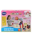 Vtech Learn and Draw Activity Desk, Pink product photo View 02 S